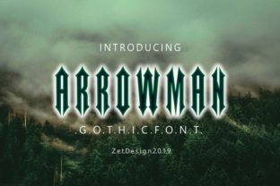 Arrowman Typeface: Bold Gothic Typography for High-Impact Digital Campaigns