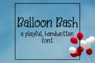Balloon Bash: A Playful Serif for Creative Projects