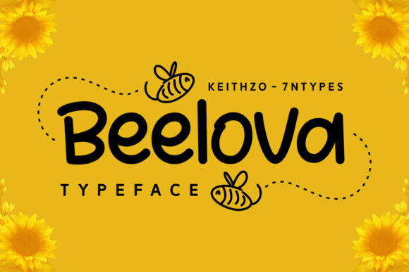 Beelova: The Fun Handwritten Font for Playful Brand Identity