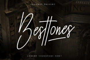 Besttones: The Luxurious Script Font for High-Converting Brand Visuals
