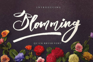 Blomming: The Handwritten Brush Font for Bold Brand Visuals