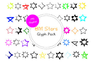 BM Graphics - Stars: The Dingbats Typeface for High-Impact Visual Campaigns