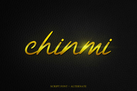 Chinmi Script: Elevate Your Brand Identity With Rare Typography