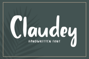 Claudey: The Striking Handwritten Font for Creative Product Design