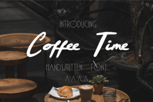 Coffee Time Handwritten Font for Creative Branding