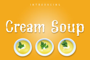 Cream Soup: The Script Handwritten Typeface for Modern Branding