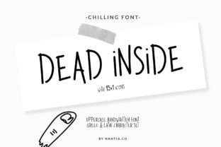 Dead Inside Typeface Review for Playful Campaign Design
