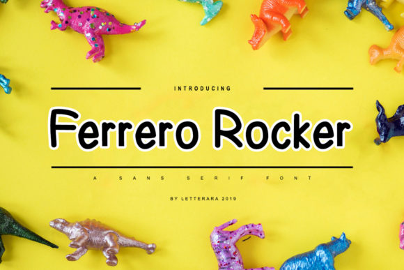 Ferrero Rocker Family Typeface Review for Editorial Design