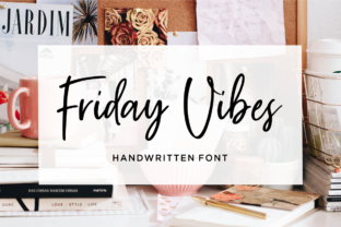 Friday Vibes: The Modern Hand-Lettering Typeface for Scroll-Stopping Content