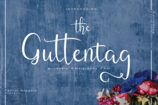Guttentag Script Handwritten Font Review