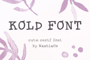 Kold Typeface: Sweet Serif Handwritten Fonts for Modern Web Design