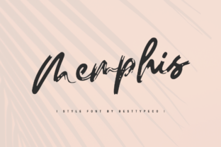 Memphis Typeface: Authentic Handwritten Fonts for Brand Identity