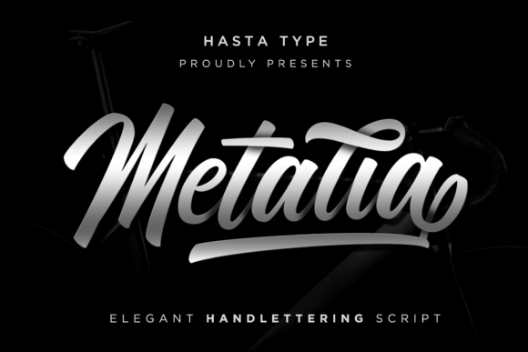 Metalia: A Modern Handwritten Font for Elegant Branding