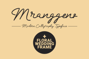 Mranggens: The Modern Handwritten Font for Stylish Craft Projects