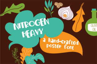 Nitrogen Heavy: The Bold Sans Serif Font for Handmade Labels and Displays