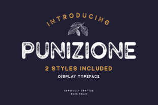 Punizione: A Fresh Bold Vintage Font for Modern Branding