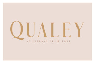 Qualey: The Elegant Serif Font for Polished Small Business Branding