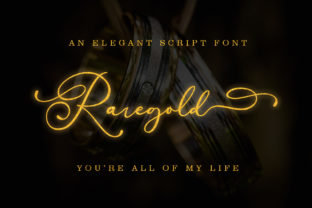 Raregold: A Sweet Script Handwritten Font for Playful Campaigns