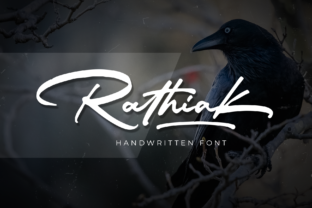 Rathiak: The Organic Brush Font for Editorial Design