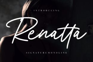 Renatta Script Handwritten Font for Creative Projects