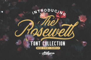 Rosewell Family: The Elegant Script and Sans Serif Typeface for Editorial Design
