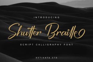 Shutter Braille Script: A Maker’s Review for Elegant Branding