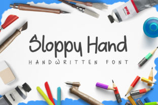 Sloppy Hand: The Playful Script Font for Handmade Brands