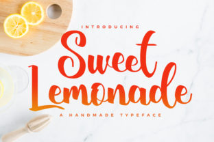 Sweet Lemonade: The Handwritten Font for Scroll-Stopping Social Graphics