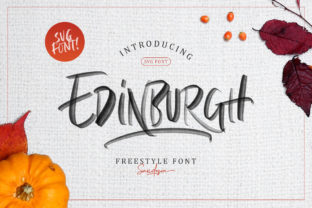 The Edinburgh Typeface: Elevating Editorial Design with Handmade SVG Color Fonts